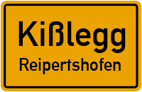 Straßenverzeichnis Kißlegg Reipertshofen