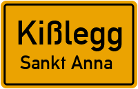 Strandbadweg in 88353 Kißlegg (Sankt Anna)
