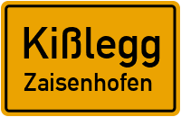 Straßen in Kißlegg Zaisenhofen