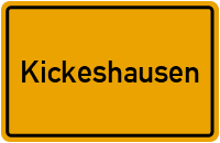 City Sign Kickeshausen