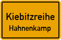 Hauptstraße in KiebitzreiheHahnenkamp