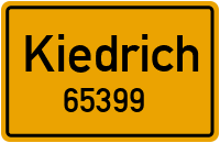 65399 Kiedrich