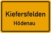Hödenauer Weg in KiefersfeldenHödenau