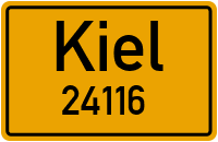 Straßen in 24116 Kiel