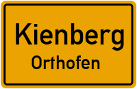 Straßenverzeichnis Kienberg Orthofen