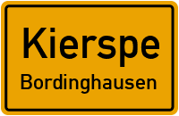 Bahnhofstraße in KierspeBordinghausen