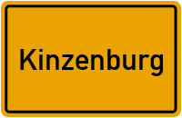 Ortsschild von Gemeinde Kinzenburg in Rheinland-Pfalz