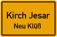 Blockhaus in 19230 Kirch Jesar (Neu Klüß)