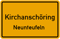 Straßenverzeichnis Kirchanschöring Neunteufeln