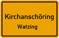Straßenverzeichnis Kirchanschöring Watzing