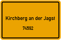 74592 Kirchberg an der Jagst