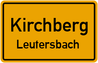 Hauptstraße in KirchbergLeutersbach