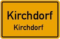 Dorfstraße in KirchdorfKirchdorf