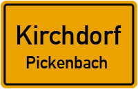 Wiesenweg in KirchdorfPickenbach
