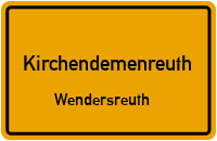 Wendersreuth in KirchendemenreuthWendersreuth