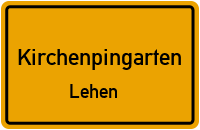 Straßen in Kirchenpingarten Lehen