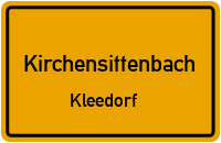 Straßenverzeichnis Kirchensittenbach Kleedorf