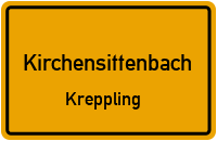 Straßenverzeichnis Kirchensittenbach Kreppling