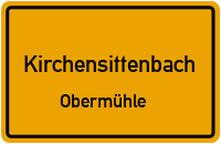 Straßenverzeichnis Kirchensittenbach Obermühle