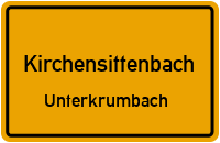 Straßenverzeichnis Kirchensittenbach Unterkrumbach