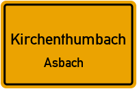 Straßenverzeichnis Kirchenthumbach Asbach