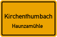 Straßenverzeichnis Kirchenthumbach Haunzamühle