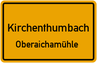 Straßenverzeichnis Kirchenthumbach Oberaichamühle