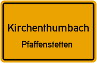 Straßenverzeichnis Kirchenthumbach Pfaffenstetten