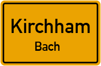 Straßen in Kirchham Bach