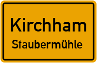 Straßen in Kirchham Staubermühle
