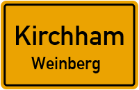 Straßenverzeichnis Kirchham Weinberg