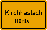 Straßenverzeichnis Kirchhaslach Hörlis