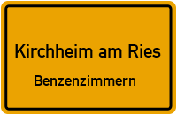 Hauptstraße in Kirchheim am RiesBenzenzimmern