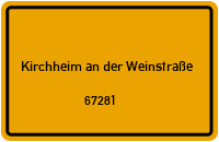 67281 Kirchheim an der Weinstraße