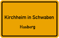 Haldenweg in Kirchheim in SchwabenHasberg