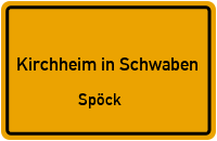 Bürgermeister-Wagner-Straße in Kirchheim in SchwabenSpöck