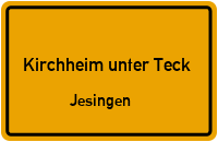 Reußensteinstraße in 73230 Kirchheim unter Teck (Jesingen)