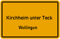 Wellinger Traufweg in Kirchheim unter TeckWellingen