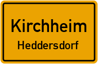 Heddersdorfer Straße in KirchheimHeddersdorf