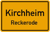 Reckeröder Straße in 36275 Kirchheim (Reckerode)