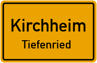 Riedstraße in KirchheimTiefenried