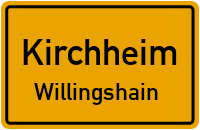 Willingshainer Straße in KirchheimWillingshain