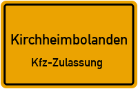 Zulassungstelle Kirchheimbolanden