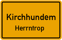 Alter Kirchweg in KirchhundemHerrntrop