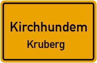 Kruberger Straße in 57399 Kirchhundem (Kruberg)
