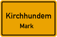 Straßenverzeichnis Kirchhundem Mark