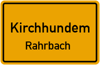 in Der Rahrbach in KirchhundemRahrbach