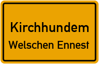 Kettelerweg in 57399 Kirchhundem (Welschen Ennest)