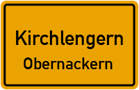 Bahnhofstraße in KirchlengernObernackern