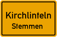 Stemmener Dorfstraße in KirchlintelnStemmen